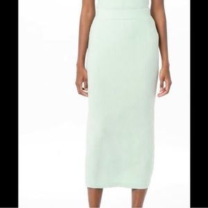 Daily Ritual Women's Wide Rib Pencil Skirt size Medium NWT